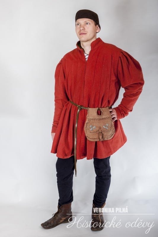 15. století, muž - postup oblékání 