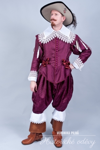 Pánský oděv,<br />17. století